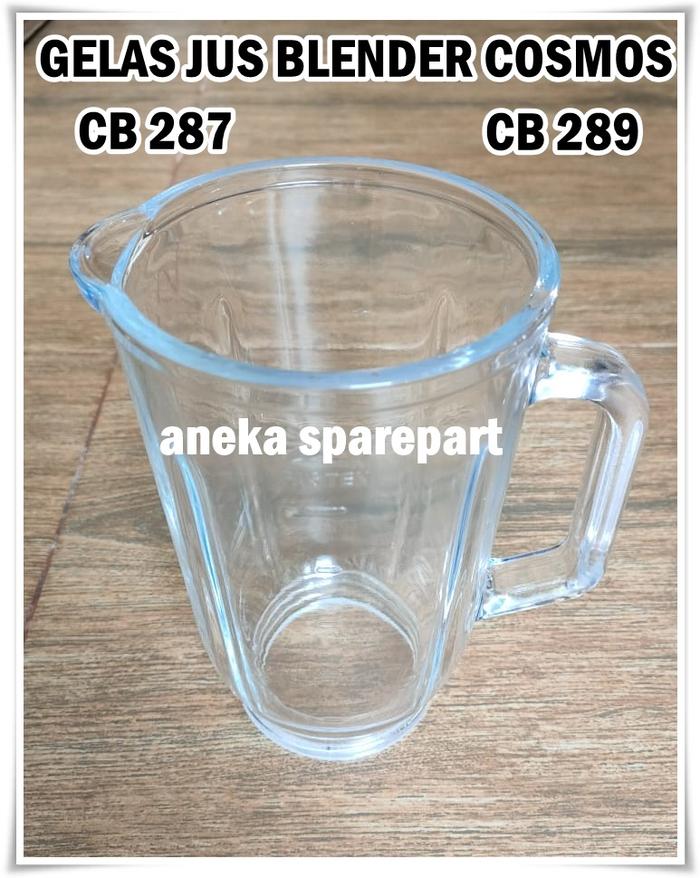 Gambar GELAS DAN TUTUP PLUS SENDOK BLENDER COSMOS CB 287 CB 289 - GELAS SAJA dari Toko Sahabat Sparepart undefined Tokopedia