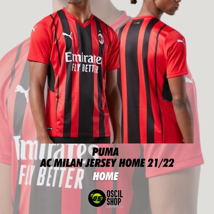 Promo Puma jersey authen ac milan home 