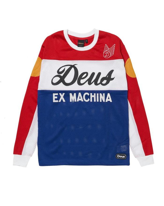 Gambar DEUS EX MACHINA - SABER MOTO JERSEY ID - TRICOLOR - Tricolor, XXL dari Deus Ex Machina Indonesia undefined Tokopedia