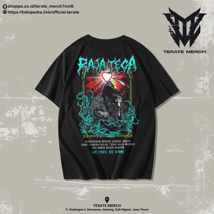 Gambar KAOS PSHT RAJA TEGA • KAOS PSHT TERBARU - Hitam, XL dari official terate merch undefined Tokopedia