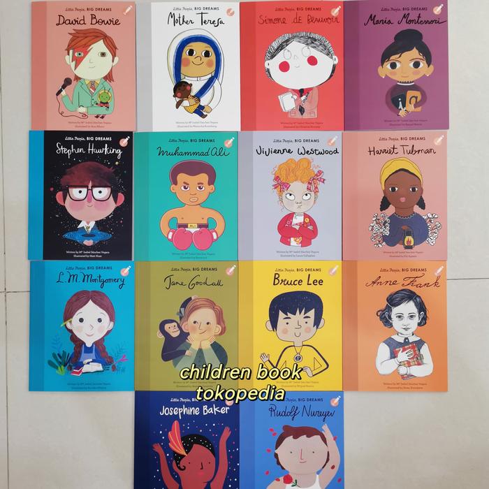 Gambar little people big dreams 13 books - boy 14 buku dari CHILDREN BOOK undefined Tokopedia