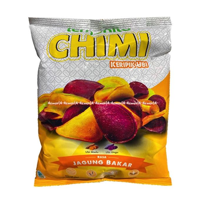 Gambar Lemonilo Chimi Keripik Ubi 40gr Rasa Jagung Bakar BBQ Corn Chip Balado - jagung bakar dari dzworld undefined Tokopedia