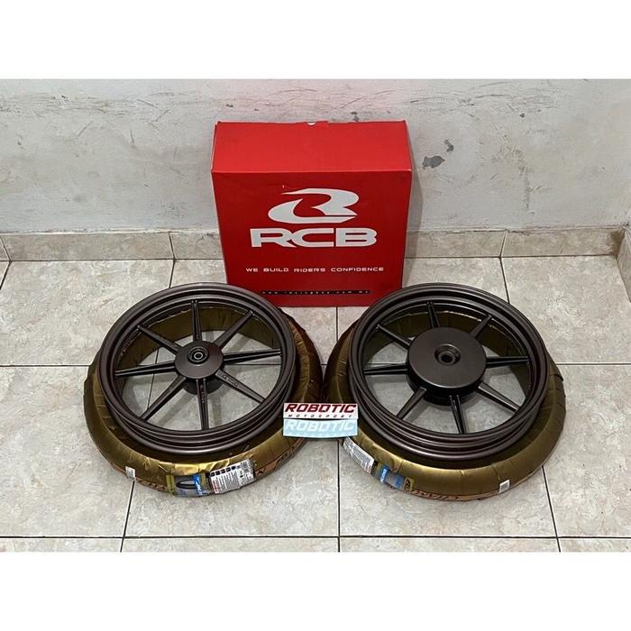 Gambar Velg RCB SP811 Bronze + Ban MP27 Honda Scoopy Beat Genio Vario 125/150 - Velg Ban, Vario 125 / 150 dari Robotic Motosport undefined Tokopedia