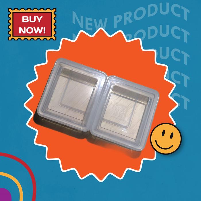Gambar FEEDING DISH KOTAK DOUBLE GECKO dari Geckopedia undefined Tokopedia