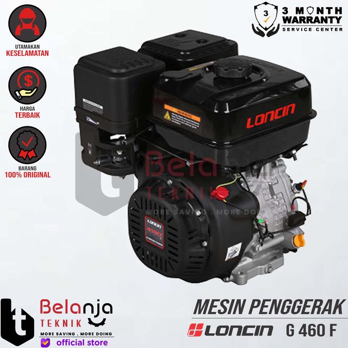Gambar Loncin Mesin Penggerak Bensin G 460 F 16 HP Engine Serbaguna G460 16HP dari Belanja Teknik undefined Tokopedia