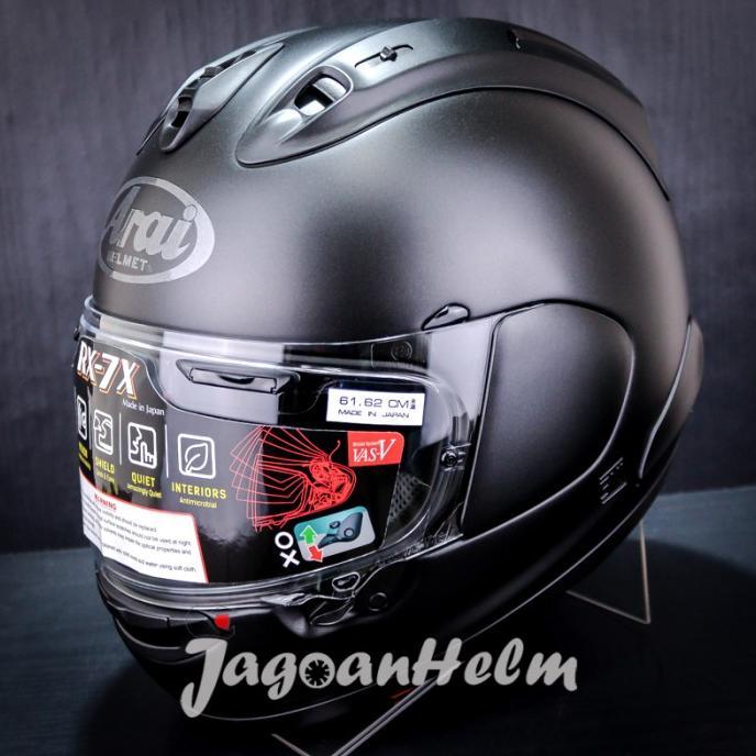 Gambar Arai Helm Rx-7X Solid | Flat Black | Solid Rx7X Fullface - M dari wilonavalentine undefined Tokopedia