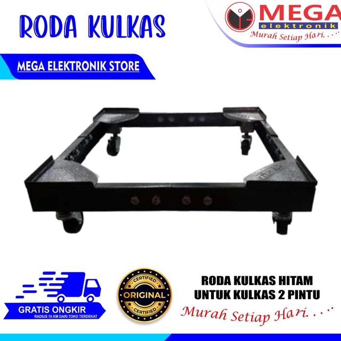 Gambar RODA KULKAS HITAM UNTUK KULKAS 2 PINTU dari Mega Elektronik Pwrj undefined Tokopedia