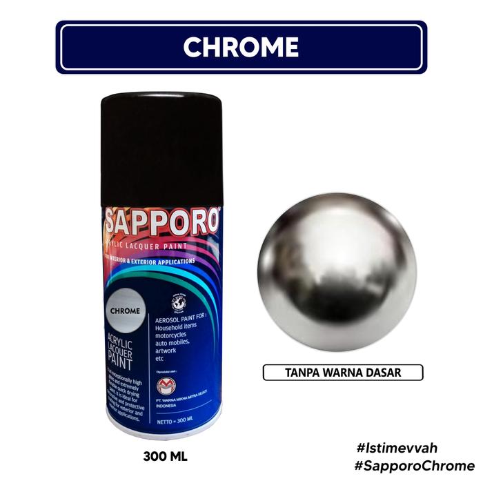 Gambar Sapporo Spray Chrome dari Sapporo Ultimate undefined Tokopedia