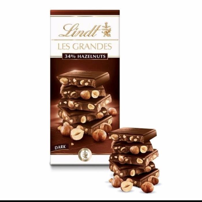Gambar LINDT Les Grandes Coklat Swiss 150g Original - DARK CHOCOLATE dari Murah Sekali Shop undefined Tokopedia