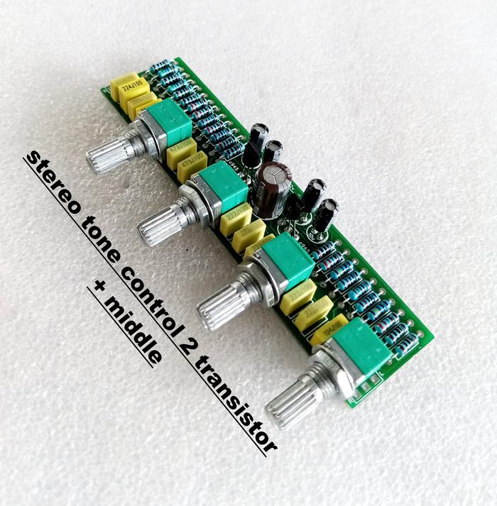 Gambar Modul Stereo Tone Control 2 Transistor Plus Middle dari mel store jombang undefined Tokopedia