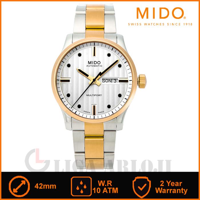 Promo MIDO Multifort Day Date Jam Tangan Pria