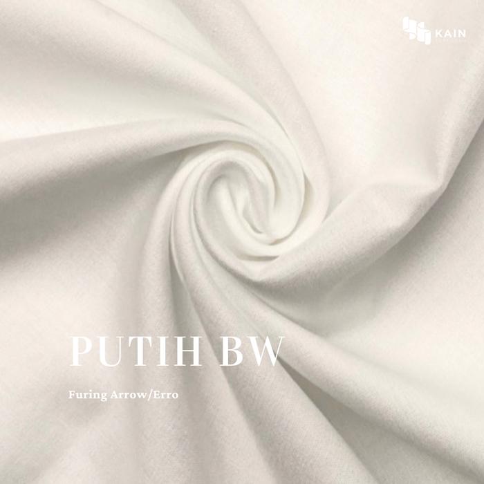 Jual Bahan Kain Furing Ero Aladin Arrown Erro per 0,5 meter - Putih bw ...