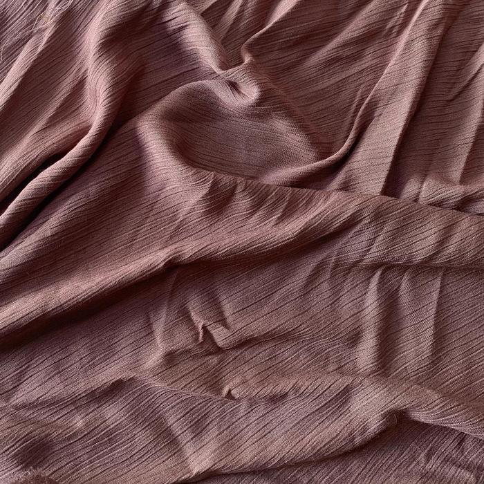 Gambar kain katun rayon crinkle premium - Purple A, 0,5 meter dari gofabric undefined 3 Tokopedia