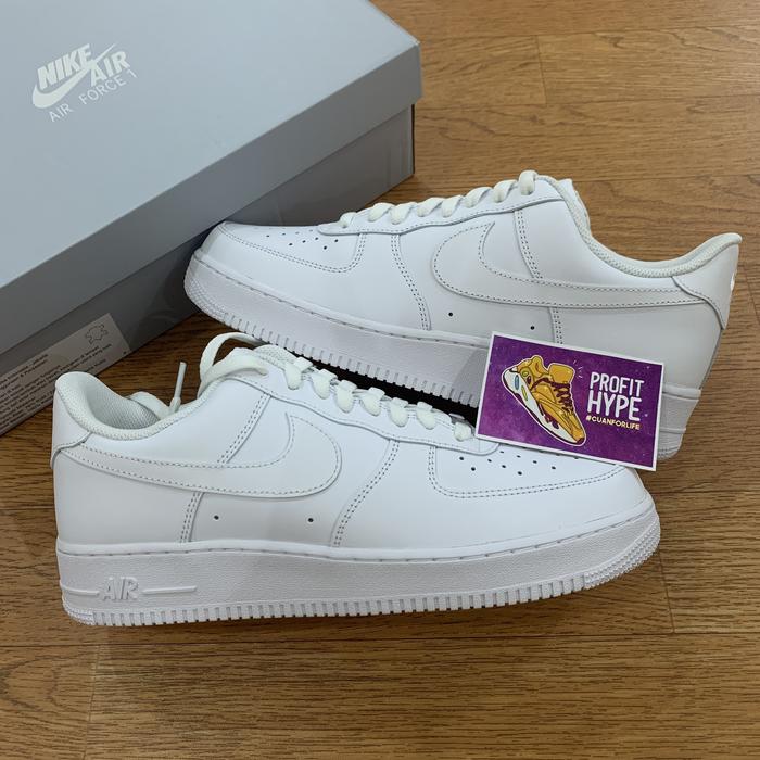 Sepatu Nike Sneakers Nike Air Force White 43 Tênis Nike Air Force