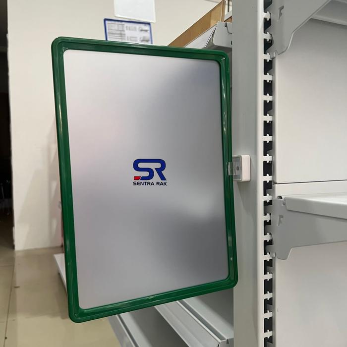 Gambar Pop Up Frame Promo A4 + Base Magnet for Pop Up Frame - Hijau Tua dari Sentra Rak Official Store undefined Tokopedia