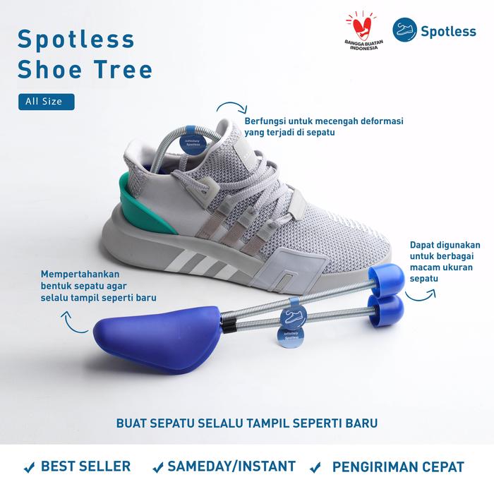 Gambar Catokan Sepatu Spotless Shoe Tree - Saddle Pengganjal Sepatu - Satu Pasang dari Spotless Shoe Care Indonesia undefined Tokopedia
