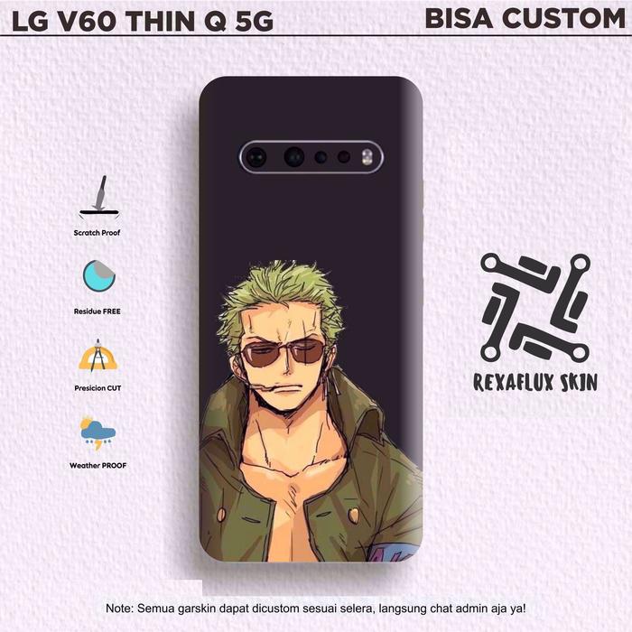 Gambar *DAPAT2PCS* LG V60 THIN Q 5G Garskin Case/Skin Variasi - ZORO dari REXA FLUX undefined Tokopedia