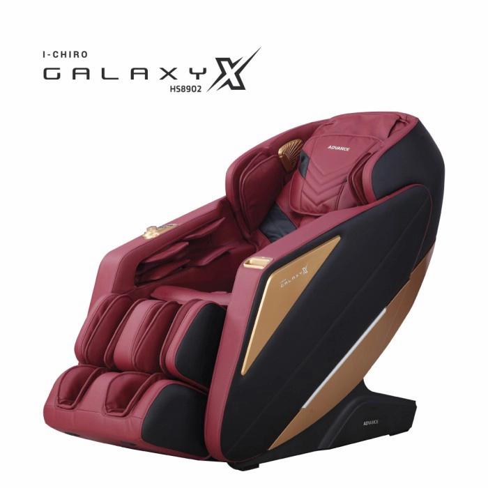 Gambar Kursi Pijat Advance ichiro Galaxy X / Massage Chair Kursi Terapi - Alpha Red dari Daff Advance undefined Tokopedia