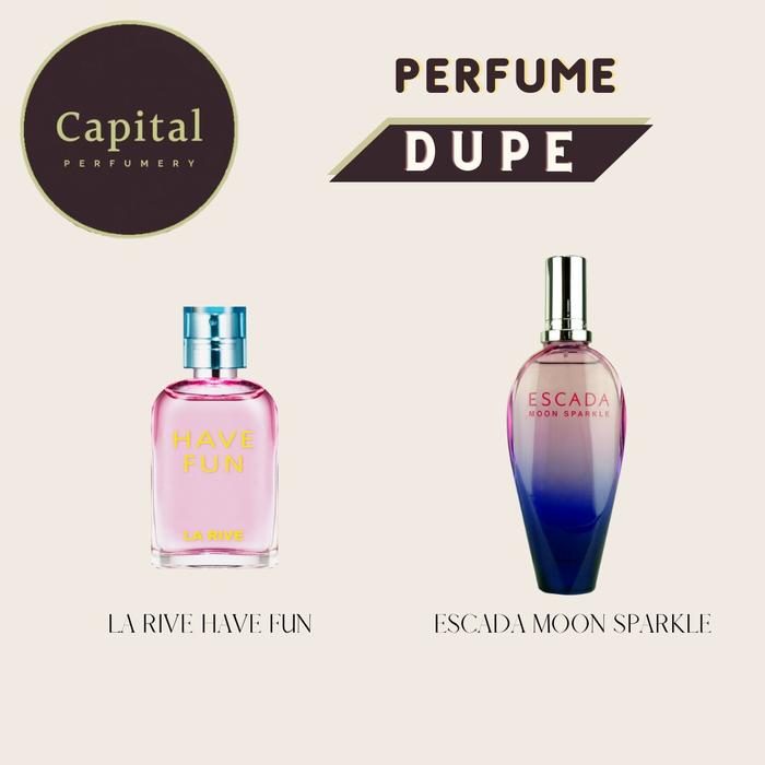 Rive Perfume La Rive Moon Duftzwilling Escada Moon Sparkle La Rive