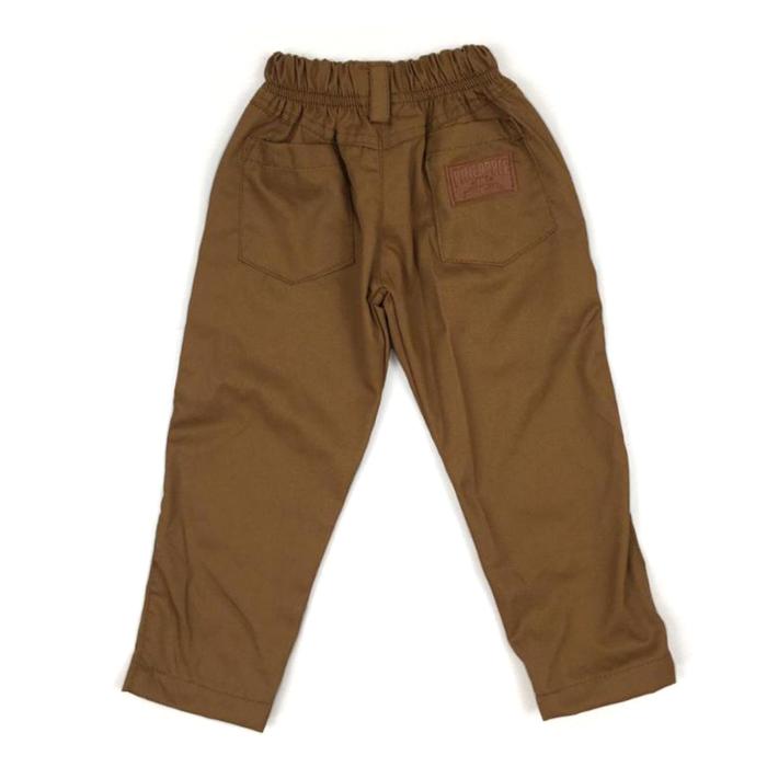 Gambar Celana Panjang Anak Bahan Karet Chinos 1-5 Tahun Adem Lembut Fashion - Cokelat, 2-3 tahun dari BentoShopJkt undefined Tokopedia