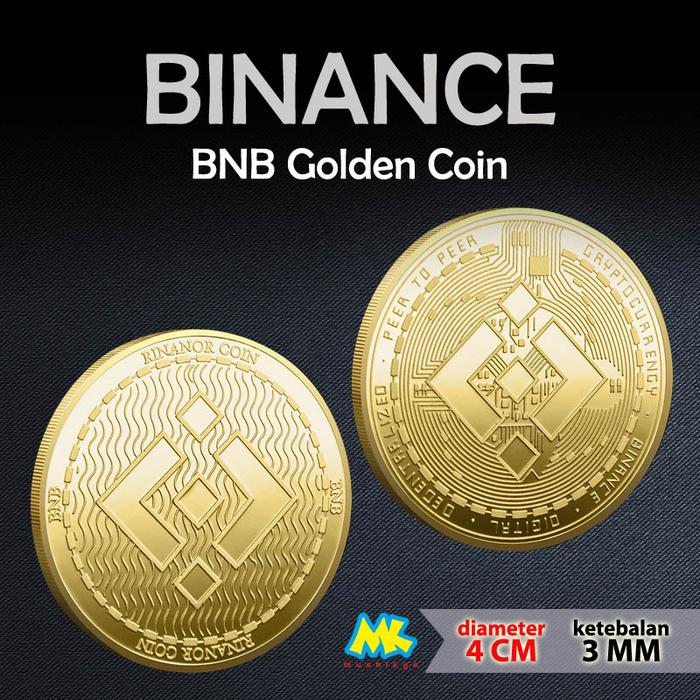 Gambar BINANCE Koin Kripto BNB Crypto Tebal dari mushikyo undefined 4 Tokopedia