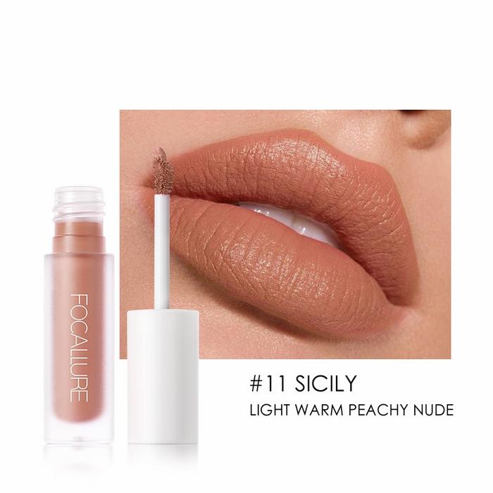 Gambar PART 2 ORIGINAL BPOM Focallure Staymax Lipstik Tahan air Lip Gloss - #11 dari Summer Rose-id undefined Tokopedia