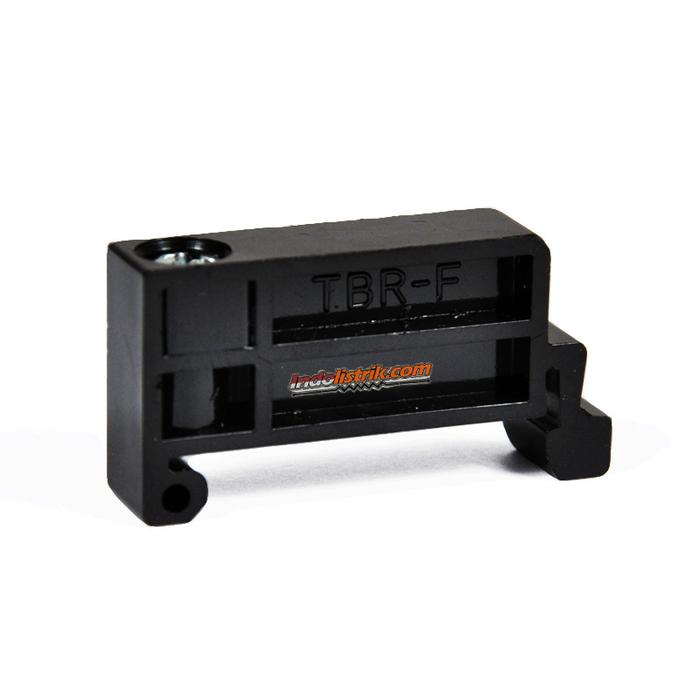 Gambar Stopper TAB tipe CBR-F untuk Terminal Block / Blok CBR - Hitam dari INDOLISTRIK undefined Tokopedia