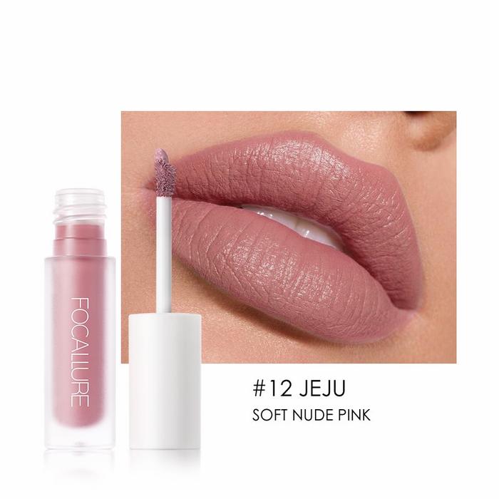 Gambar PART 2 ORIGINAL BPOM Focallure Staymax Lipstik Tahan air Lip Gloss - #12 dari Summer Rose-id undefined Tokopedia