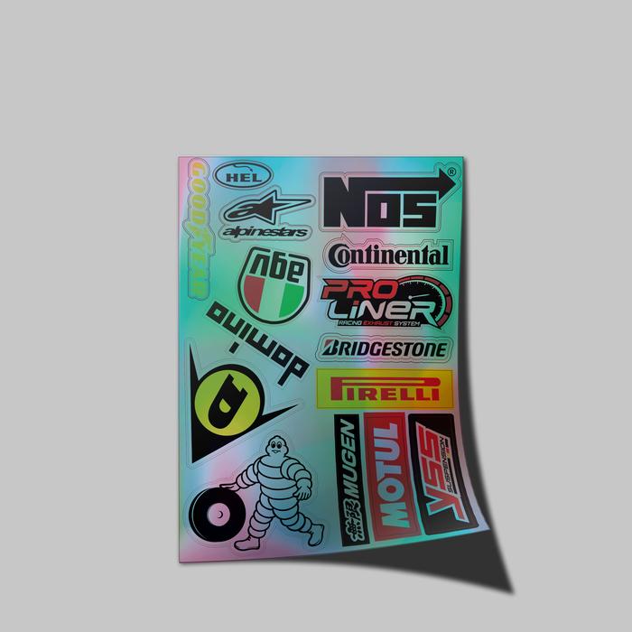 Gambar STICKER HOLOGRAM MOTOR 002 - STIKER AESTHETIC MOTOR, LAPTOP, AKSESOR - Hologram dari Longtimejourney undefined Tokopedia