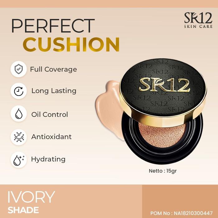 Gambar Perfect cushion sr12 - IVORY dari Distributor Paket Glowing SR12 undefined Tokopedia