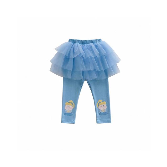 Gambar Legging Tutu Import Rok Tutu + Legging Anak Perempuan Motif Princess - Elsa Biru, 90cm dari Kidswonderland831 undefined Tokopedia