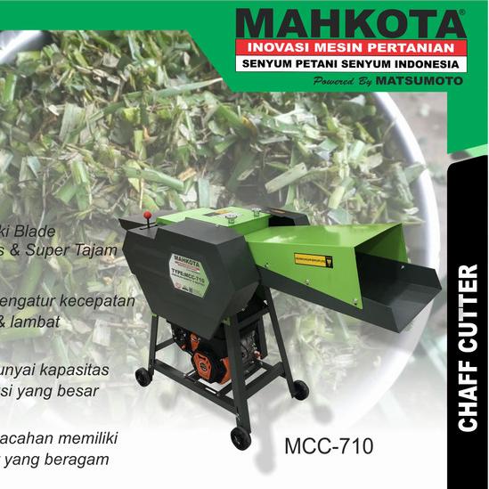 Gambar Mesin Pencacah Ranting Rumput Mahkota MCC-710 Cacah Siap Pakai Engine dari Agro Tool Store undefined Tokopedia