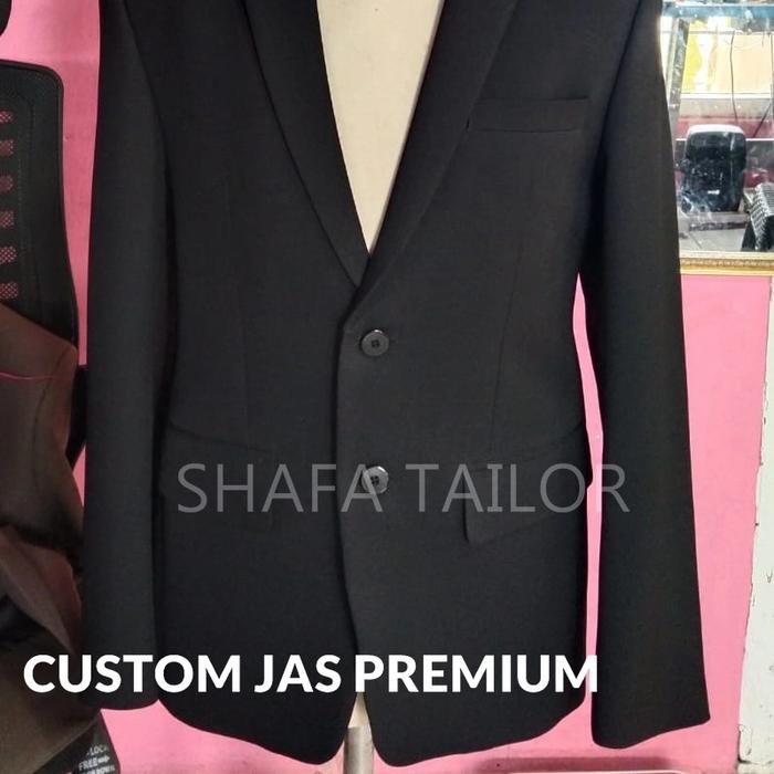 Gambar JAS PREMIUM 100% /JAS WEDDING/JAS WIS UDA/JAS MC ARTIS - Hitam, L dari Hzp_colection undefined Tokopedia