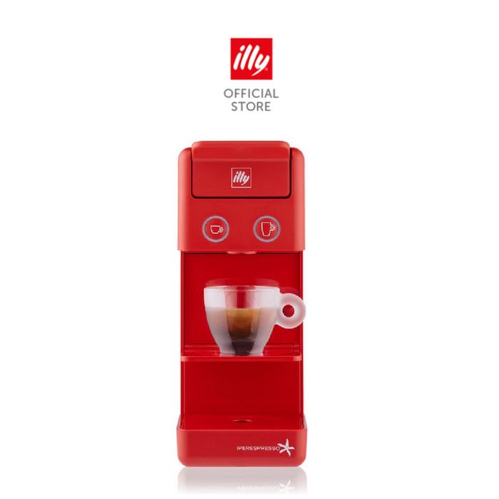 illy iperEspresso coffee capsule machine Red
