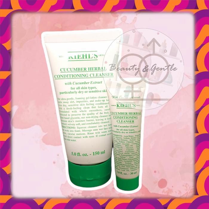 Gambar PROMO Kiehls Cucumber Herbal Conditioning Cleanser 30ml / 150ml - 150ml dari Beauty&amp;Gentle undefined Tokopedia