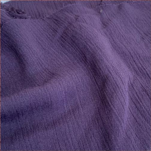 Gambar kain katun rayon crinkle premium - Purple A, 0,5 meter dari gofabric undefined Tokopedia