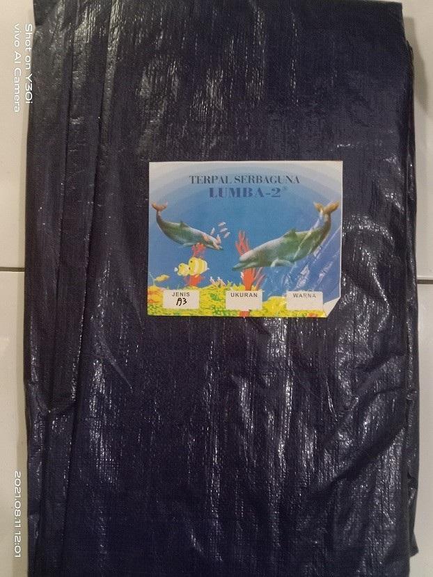 Gambar A3 Terpal 3X3 mtr Import KOREA Tutup Plastik Tenda Warung Alas Barang - Biru dari SOLUSIrumahku SOLUSI rumahku undefined Tokopedia