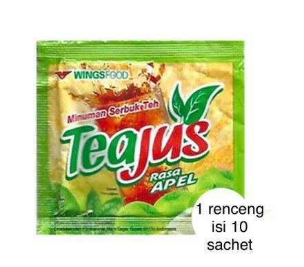 Gambar TEAJUS TEA JUS RASA APEL LEMON MELATI 8GR ISI 10PCS - APEL dari EveOs undefined Tokopedia