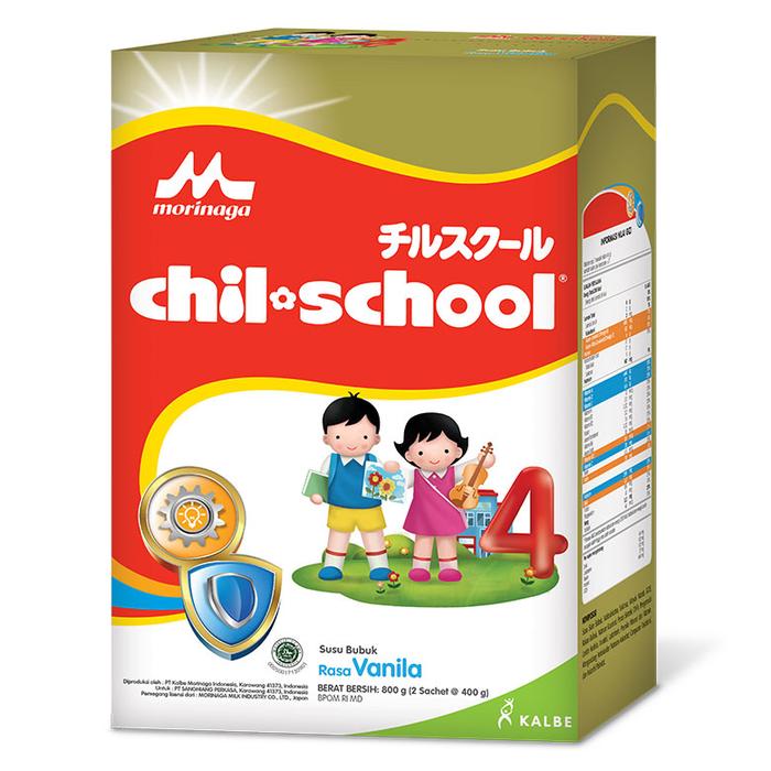 Gambar Morinaga Susu Bubuk CHIL SCHOOL Gold - Box 800gr - Vanilla/Madu/Straw - VANILLA 800 dari Cemilan Yahud SBY undefined 4 Tokopedia