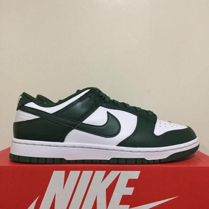 Jual nike dunk low spartan green 