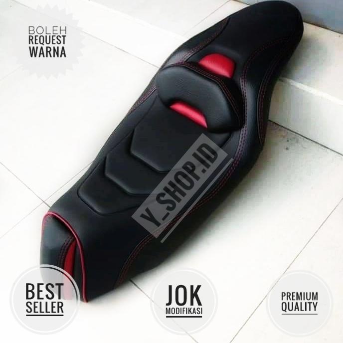 Gambar Jok Motor Aerox 155 Old All New Conected Modifikasi MBtech dari yshop.id accesories undefined 5 Tokopedia