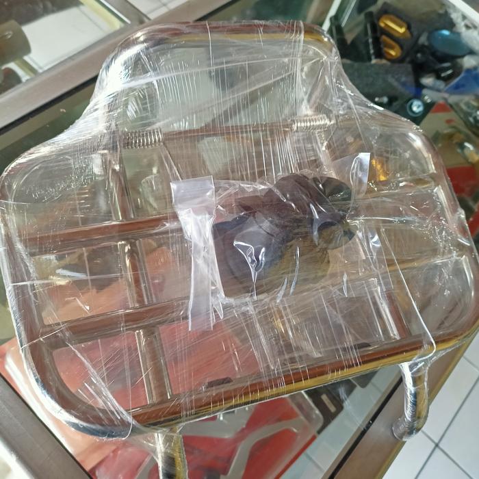 Gambar front rack rak depan motor fazzio/aksesoris - Putih dari Adi jayasport undefined Tokopedia