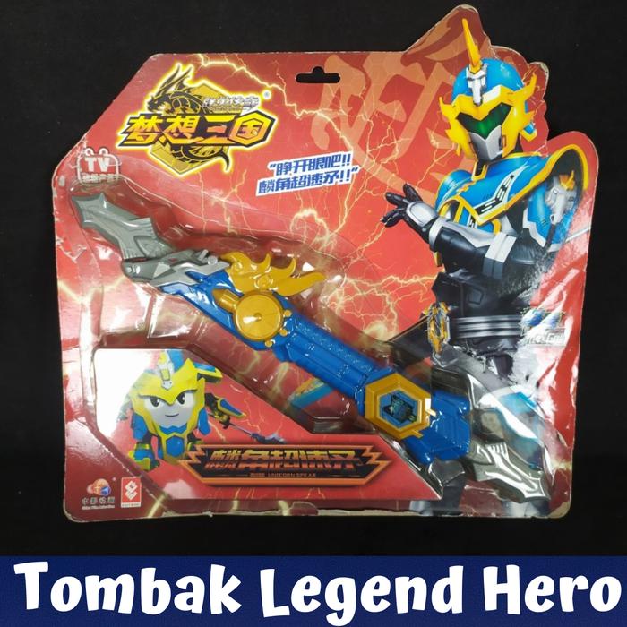 Gambar Mainan anak legend hero senjata tombak unicorn joun biru kecil v.china - kemasan rusak dari STARR BERKAH undefined Tokopedia