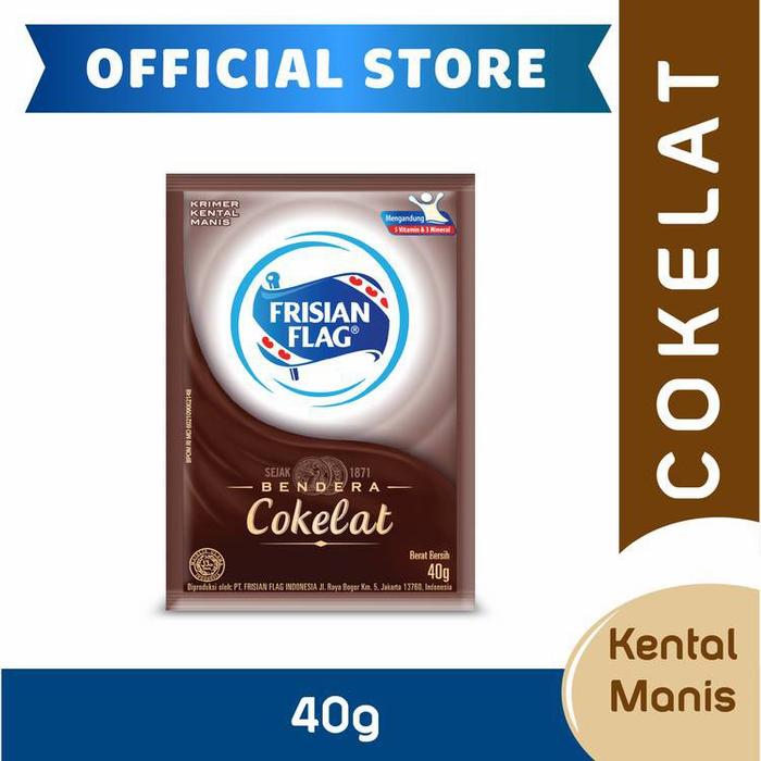 Gambar Susu Kental Manis Frisian Flag Sachet Susu Bendera Cokelat Putih - Cokelat dari Shopmenstyle undefined Tokopedia