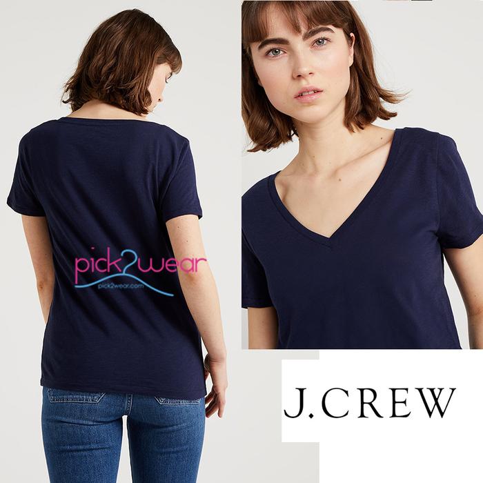 Jual T-shirt V-neck Kaos Oblong Polos 