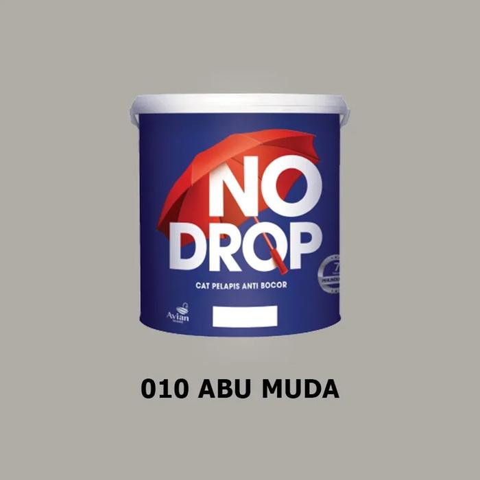 Gambar Cat Tembok Waterproofing NO DROP Abu abu muda 010 (1 kg) dari SMJ Bintaro undefined Tokopedia