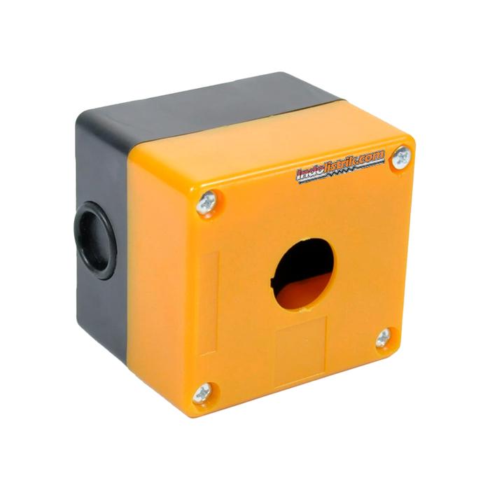 Gambar Control Box Panel Kendali 1 lubang TAB - Kuning dari INDOLISTRIK undefined Tokopedia