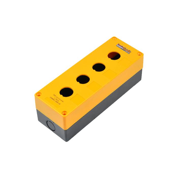 Gambar Control Box Panel Kendali 4 lubang TAB - Kuning dari INDOLISTRIK undefined Tokopedia