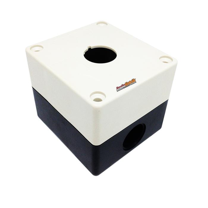 Gambar Control Box Panel Kendali 1 lubang TAB - Putih dari INDOLISTRIK undefined Tokopedia