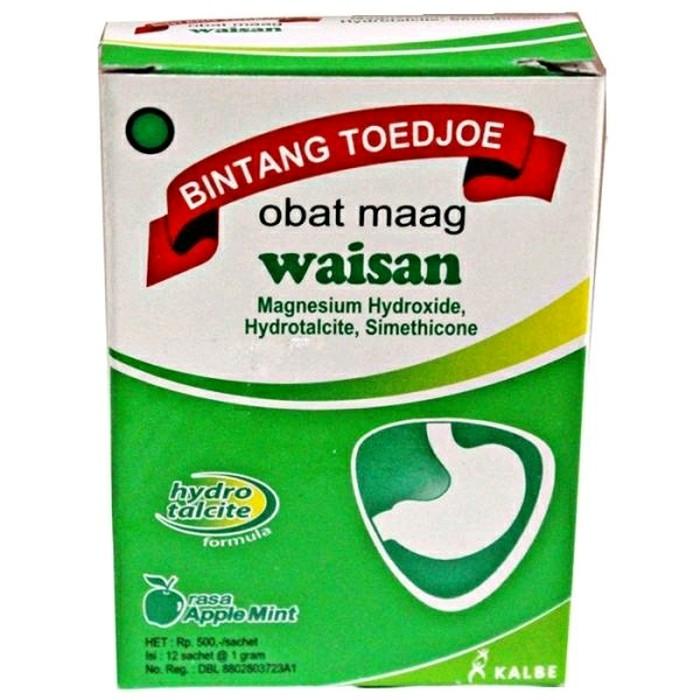 Gambar WAISAN BINTANG TOEDJOE SERBUK (1Pack = 12 Sachet) - Obat maag dari Apotek Clover Farma undefined Tokopedia